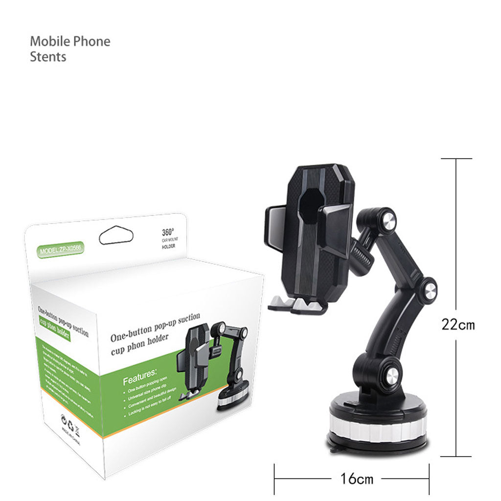 360° حامل هاتف للسيارة بتصميم ذكي وقابل للتعديل