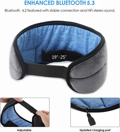 Masque de sommeil Bluetooth - Casque de sommeil