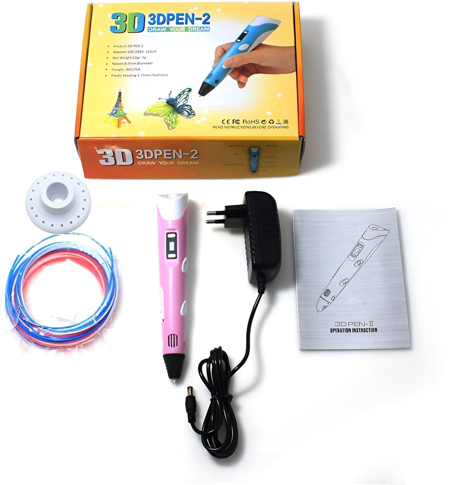 Stylo 3D Graffiti pour Enfants – قلم رسم ثلاثي الأبعاد للأطفال