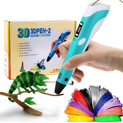 Stylo 3D Graffiti pour Enfants – قلم رسم ثلاثي الأبعاد للأطفال