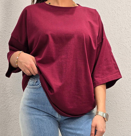 T-shirt 0versize Tendance 2025